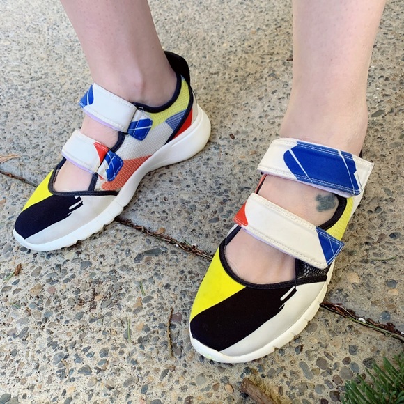 MOA MASTER OF ARTS, color block, Velcro sneaker!! - Picture 2 of 16